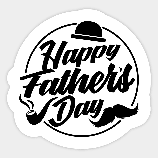 Happy Father's Day Best Father's Day Best Dad In The World Sticker by rjstyle7